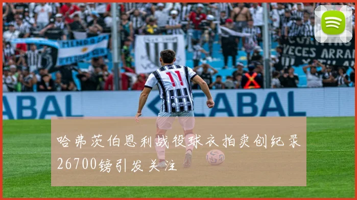 哈弗茨伯恩利战役球衣拍卖创纪录26700镑引发关注